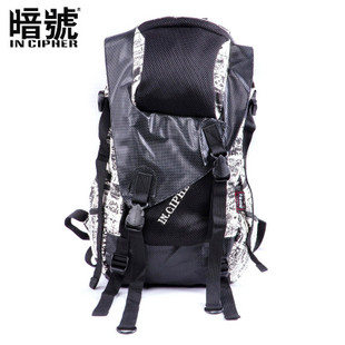 暗号 韩版双肩包男/女帆布/学生/书包/涂鸦背包/旅行包/袋/背包 \