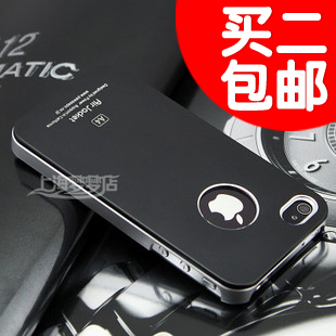 买二包邮 AIRJacket iPhone4 4S金属外壳 苹果4代磨砂手机套 配件 \