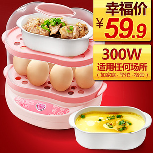 疯抢 班得瑞 ZDQ-F6 双层 煮蛋器 蒸蛋器 正品 特价 包邮 \