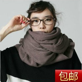 【一淘专享价】情人节礼物 围巾 韩版羊绒 围脖 韩国 秋冬女 包邮 \