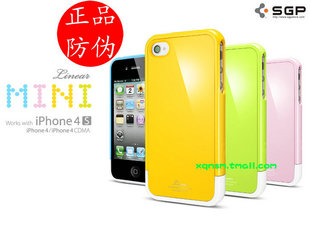 正品SGP iPhone4手机壳4S外壳 保护套 新款Linear 手机套保护壳 \