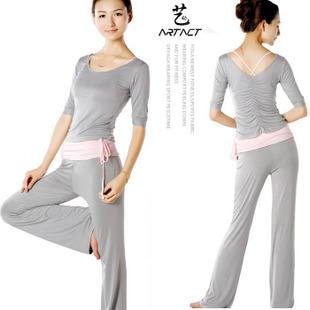 瑜伽服套装正品艺动瑜珈服健身服冬夏两穿2019粉+2020+8016 \