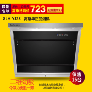 Galuha/高路华CXW-238-GLH-YJ23侧吸/近吸式抽油烟机限量特价包邮 \