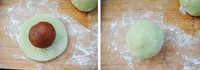 抹茶冰皮月饼的做法图解5