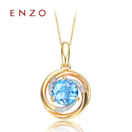 enzo 18KƽԲβʱ׹Ůʯ5ֱʯѡ