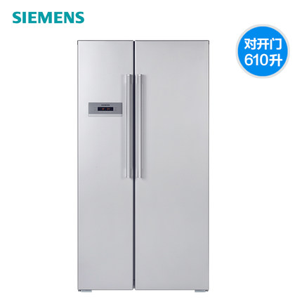 SIEMENS/西门子BCD-610W(KA62NV06TI)一级变频对开门/双门电冰箱
