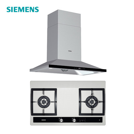 Siemens/西门子 LC55SK950W+ER55K950MP油烟机燃气灶具组合套餐