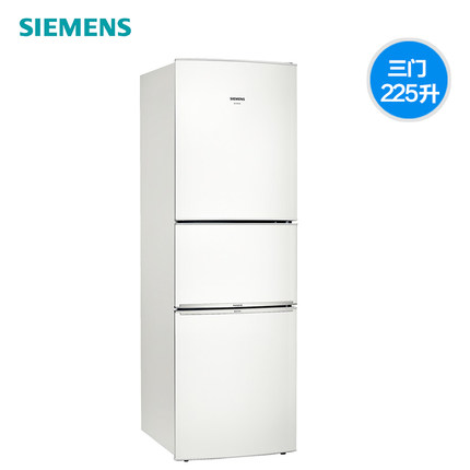 SIEMENS/西门子 KG22N1116W 三门/三开门式家用电冰箱一级节能225