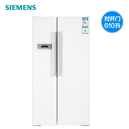 SIEMENS/西门子 BCD-610W(KA62NV02TI)双开对开门电冰箱变频一级