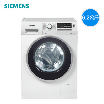 SIEMENS/西门子 WS12M3600W全自动超薄滚筒洗衣机6.2kg特价3D洗