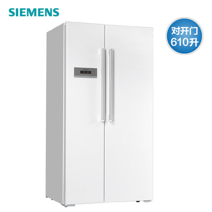 SIEMENS/西门子KA62NV01TI 对开双开门式家用电冰箱 610升大容量